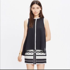 Madewell Crepe Canal Tank Top